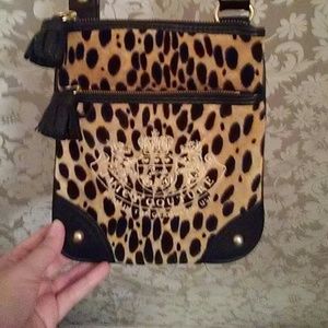 Juicy couture cross body purse